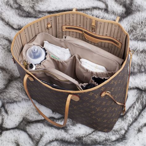 diaper bag insert for louis vuitton neverfull mm|Louis Vuitton Neverfull dimensions.